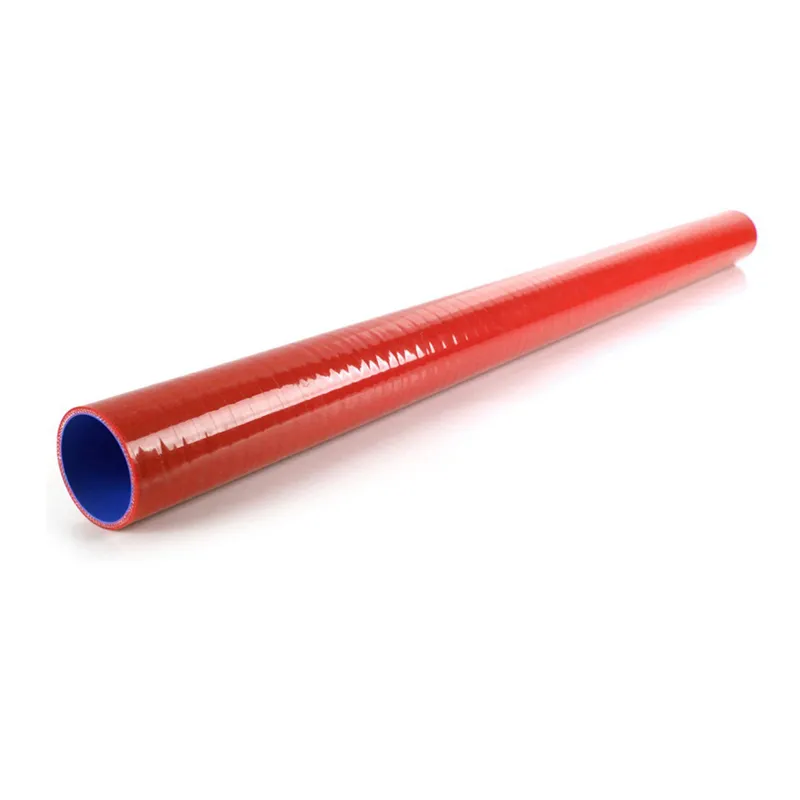 Red 1 meter silicone intercooler pipe